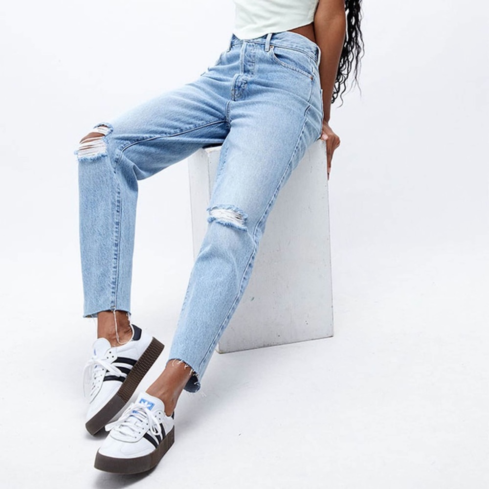 pacsun jeans ultra high wide slim
